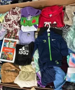 Pallets of mixed clothing on clearance – Wholesale for resellers