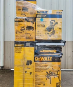 Palette de liquidation d’outils DeWalt en France