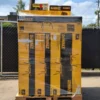 pallets of DeWalt power tools in large quantities