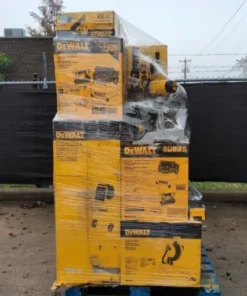 Palette de liquidation d’outils DeWalt en France
