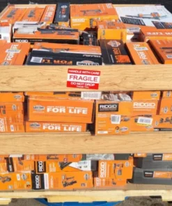 Wholesale supplier of RIDGID tool pallets
