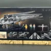 Dune Atreides Royal Ornithopter 10327, collectible Dune-style model for building and display, gift idea for adults and science fiction film fans, 8 Dune minifigures, LEGO symbols