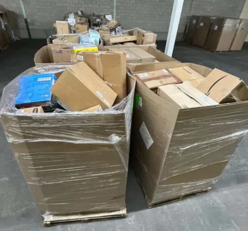 target pallets of mixed goods