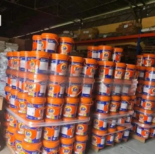 laundry detergent pallets