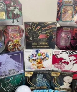 Wholesale pallets of new and sealed Pokémon cards