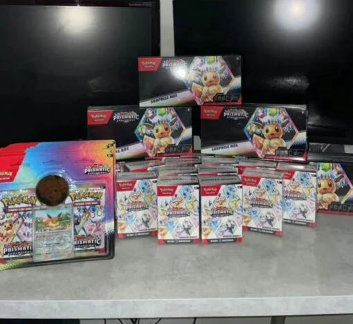 Sealed Pokémon cards, boxes and pallets for resellers (EU)