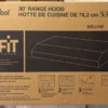 Whirlpool 30-inch ducted extractor hood with 270 CFM recirculation capacity, white, for under-cabinet mounting